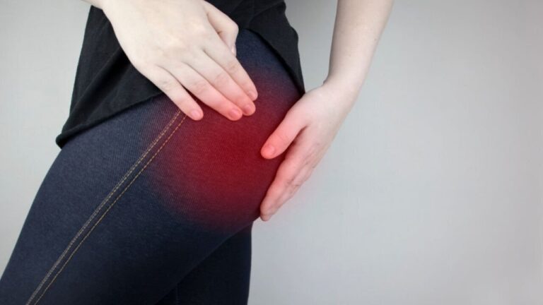 Woman Suffering from Sciatic Nerve Pain
