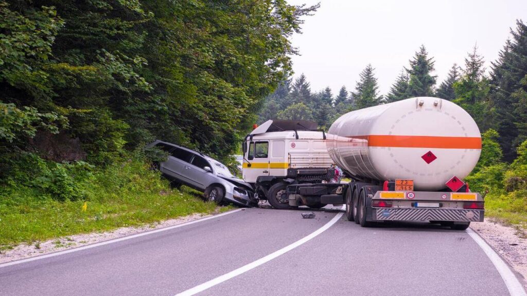Accident Involving a Car and a Truck
